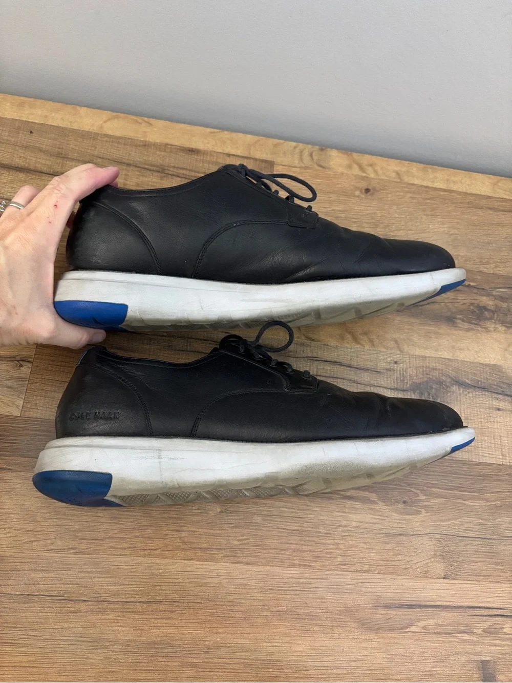Cole Haan Grand Atlantic Lace Up Leather Oxford Black Men’s